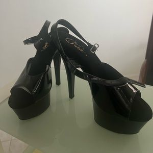 PLEASER stilettos size 6